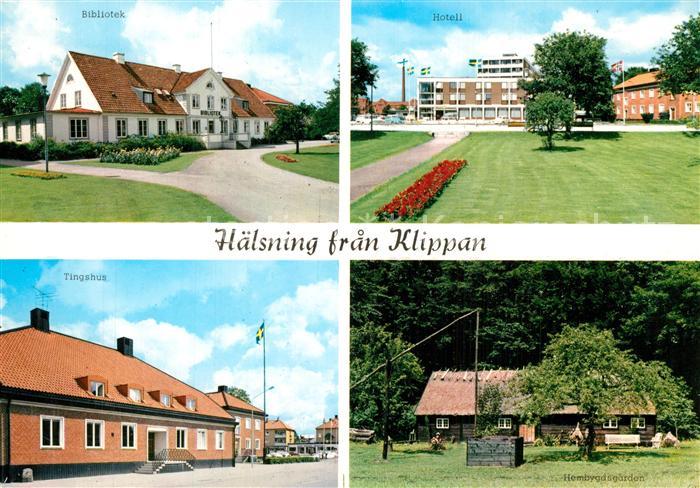 Klippan Bibliotek Hotell Tingshus Hembygdsgarden