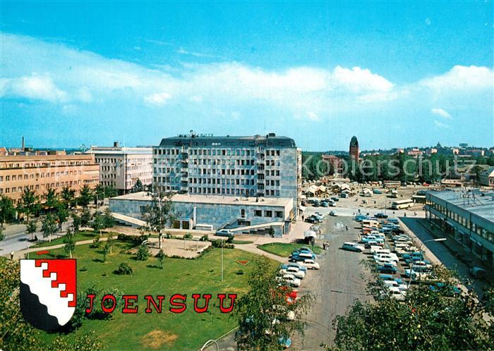 Joensuu Kaupunkinaekymae Stadtpanorama