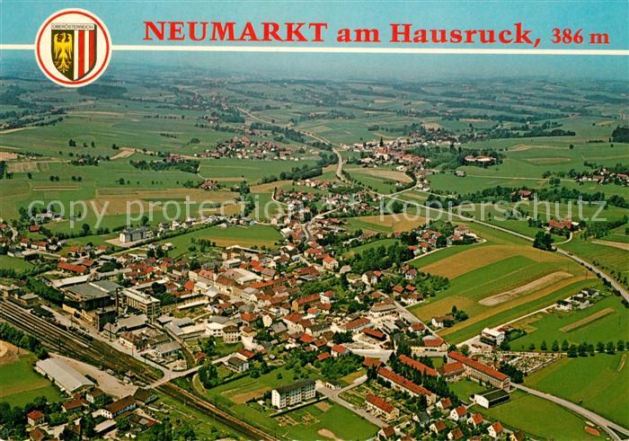 Neumarkt Hausruckkreis Erholungsort Fliegeraufnahme