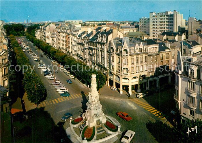Reims Champagne Ardenne Place Drouet d_Erlon et la Fontaine Sub
