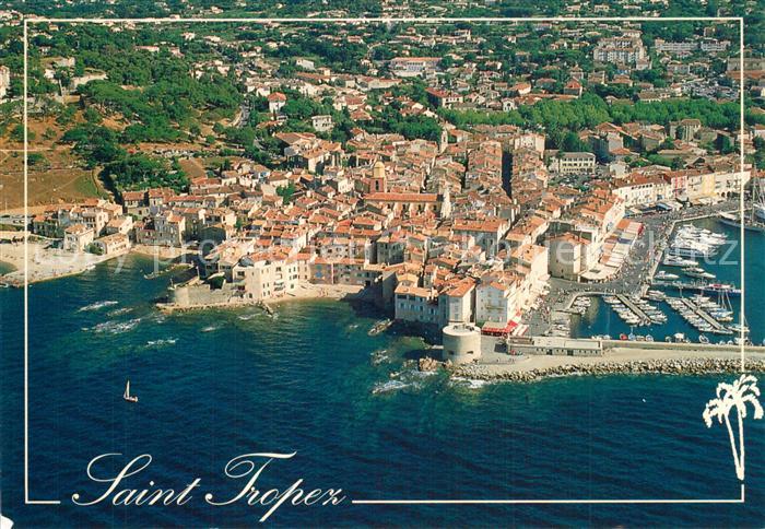 Saint Tropez Var Vue aerienne