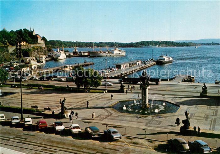 Oslo Norwegen Havnen Hafen