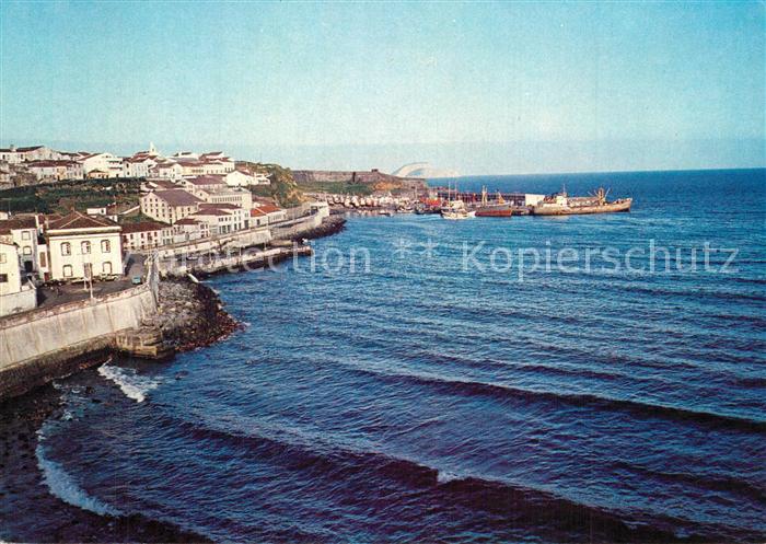 Ilha Terceira Acores Angra do Heroismo Estrada Marginal Porto de Pipas