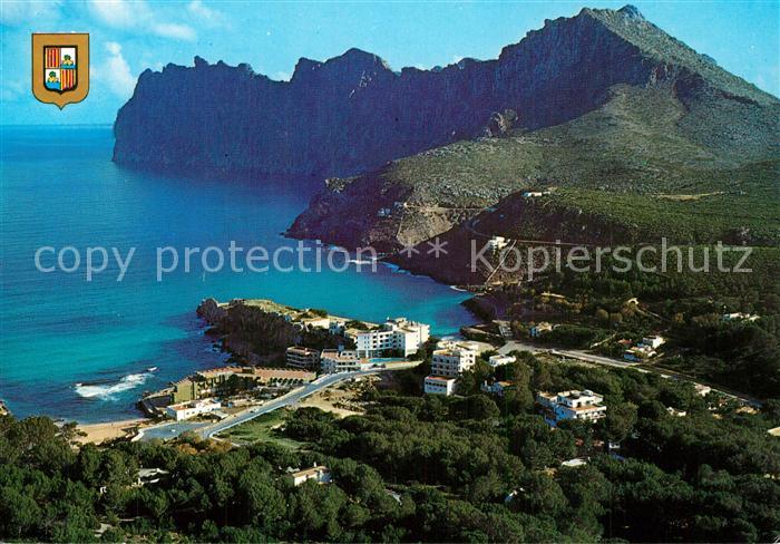 Mallorca Cala de San Vicente Vista aerea