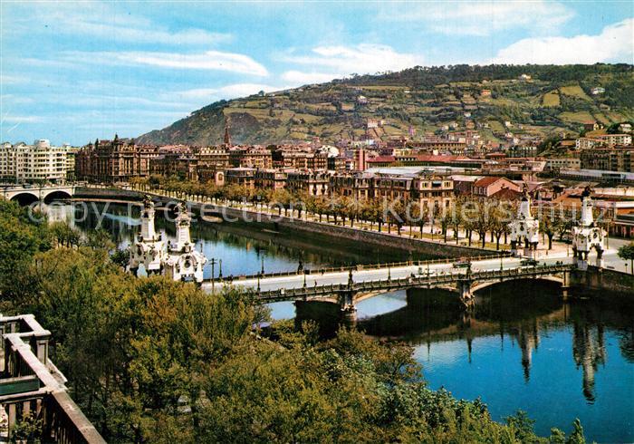 San Sebastian  Pais Vasco ES Rio Urumea y Puentes