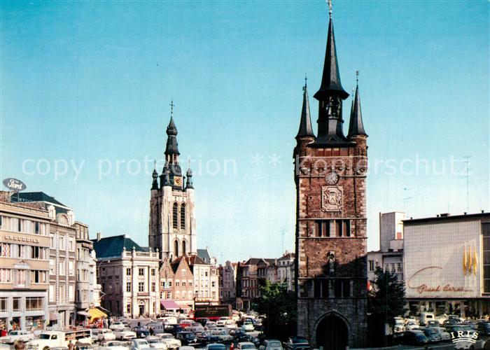 Kortrijk West-Vlaanderen Belfort Markt St.-Maartenskerk