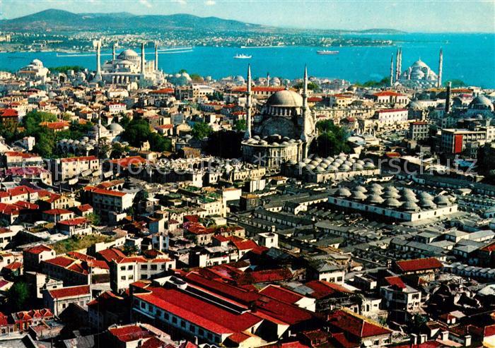 Istanbul Constantinopel Hagia Sophia Blaue Moschee