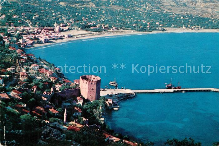 Cennet Sehir Alanya Kaleden Kizil Kule