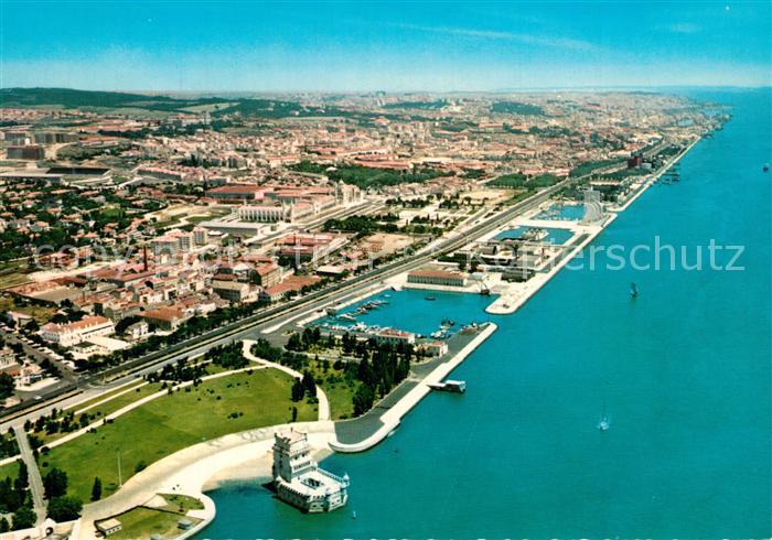Lisboa Belem Fliegeraufnahme