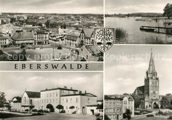 Eberswalde Teilansichten Waldstadt Kirche