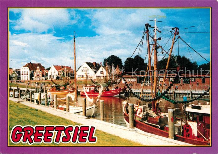 Greetsiel Hafen Fischkutter