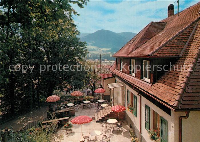 Kollnau Gasthaus Pension Zum Waldhaus Terrasse