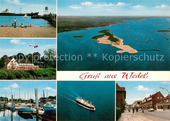 Wedel Pinneberg Hochseedampfer Schulauer Faehrhaus Willkommhoeft Hafen Fliegerau