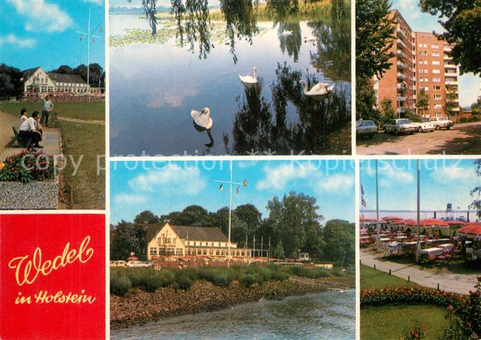 Wedel Pinneberg Schulauer Faehrhaus Willkommhoeft Restaurant Terrasse Wohnblock