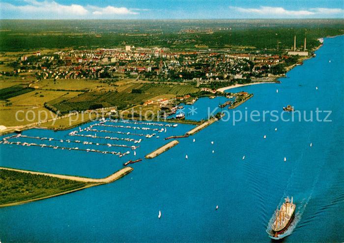 Wedel Pinneberg Hafen Fliegeraufnahme