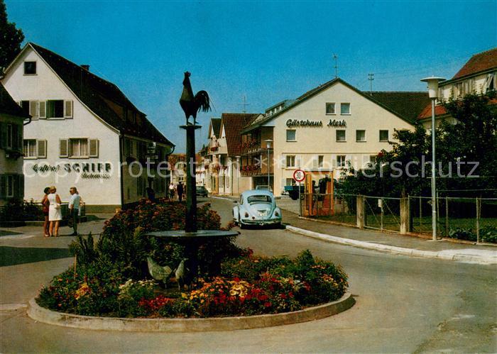 Immenstaad Bodensee Hennenschlitterbrunnen Gasthof Schiff Gaestehaus Merk