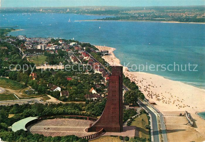 Laboe Marine Ehrenmal Ostseebad Fliegeraufnahme
