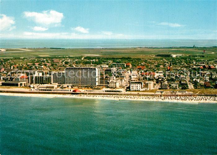 Westerland Sylt Nordseeheilbad Fliegeraufnahme