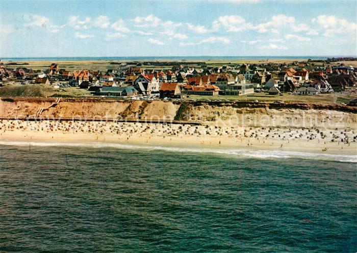 Wenningstedt Sylt Nordseeheilbad Fliegeraufnahme