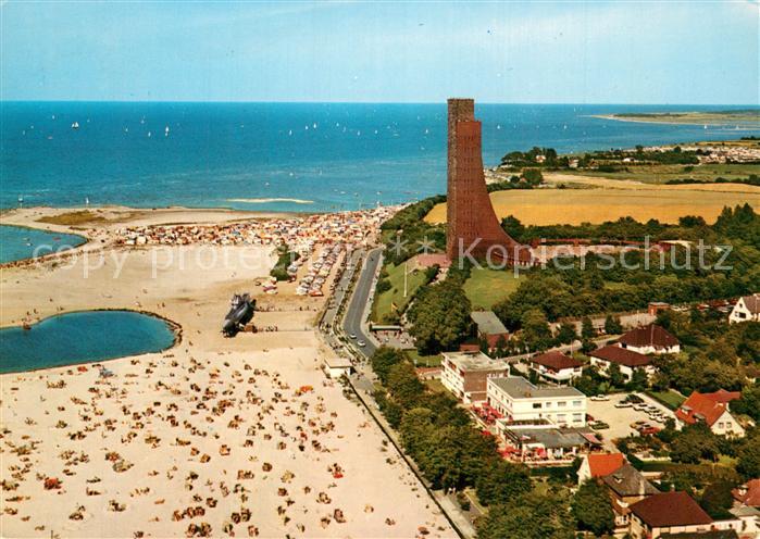 Laboe Strand Marine Ehrenmal Ostseebad Fliegeraufnahme