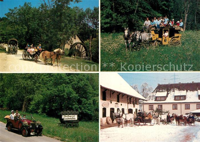 Eigeltingen Hotel Restaurant Cafe Zur Lochmuehle Kutschfahrten Reiten Oldtimer