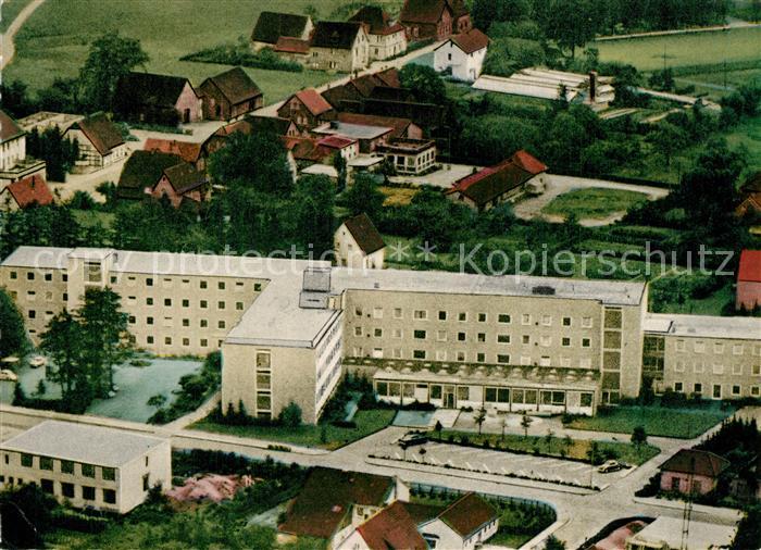 Bad Oeynhausen Kurklinik Fliegeraufnahme