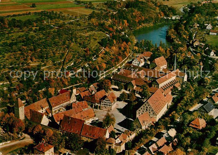 Maulbronn Ehemaliges Zisterzienserkloster 12. Jhdt. Fliegeraufnahme
