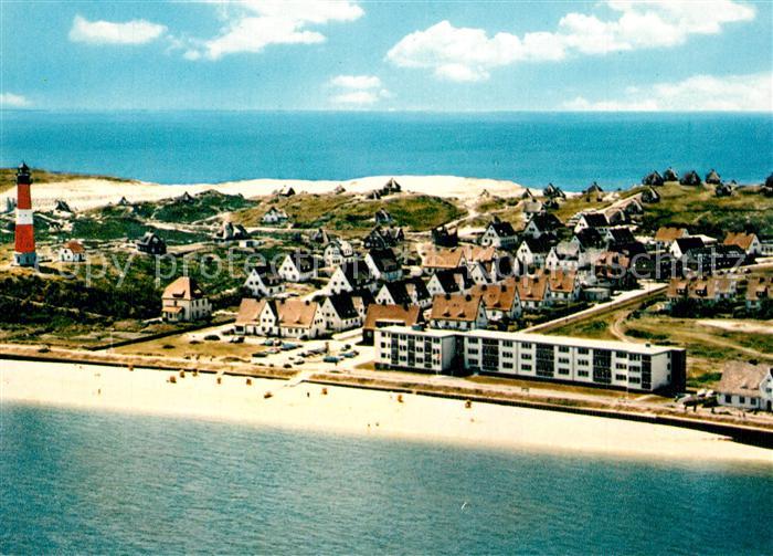 Hoernum Sylt Nordseebad Fliegeraufnahme