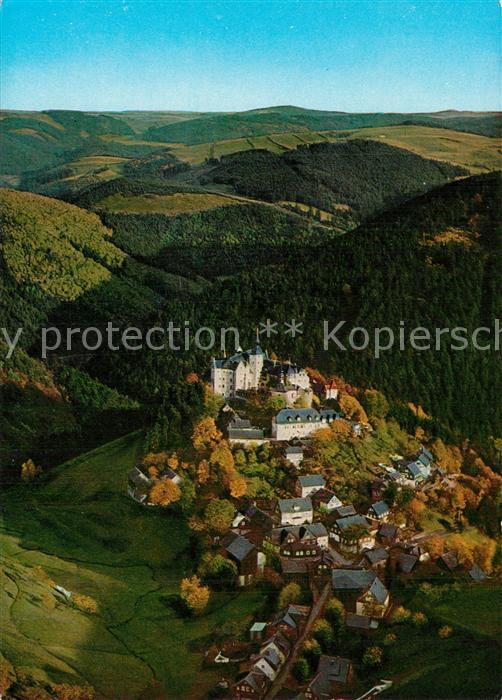 Lauenstein Oberfranken Burg Lauenstein Fliegeraufnahme