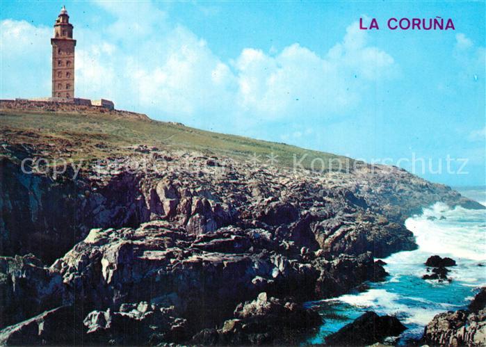La Coruna Torre de Hércules Costa
