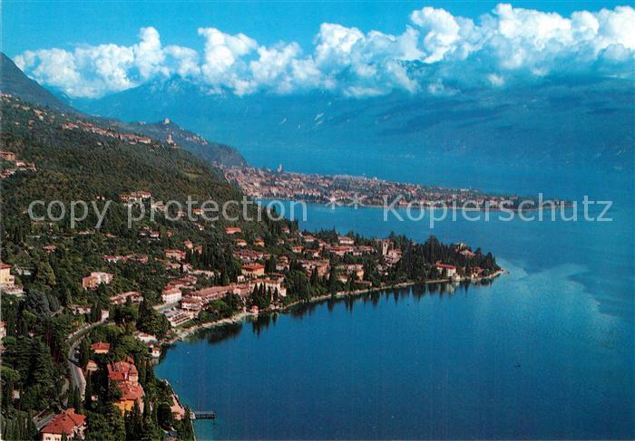 Maderno Lago di Garda e Fasano Gardasee Fliegeraufnahme