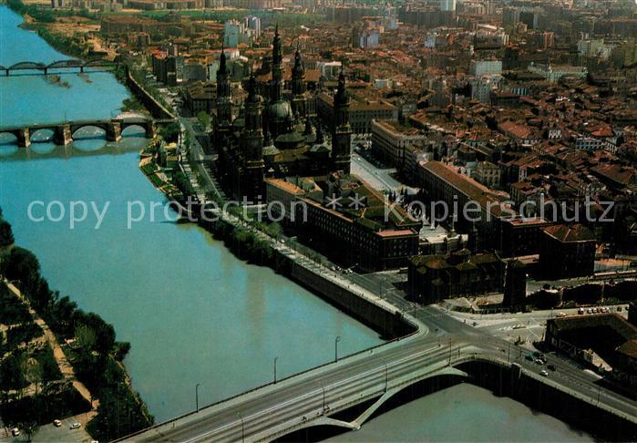 Zaragoza Saragossa Espana Vista aérea