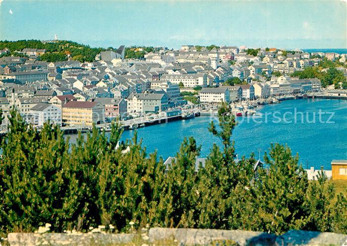 Kristiansund Panorama Hafen