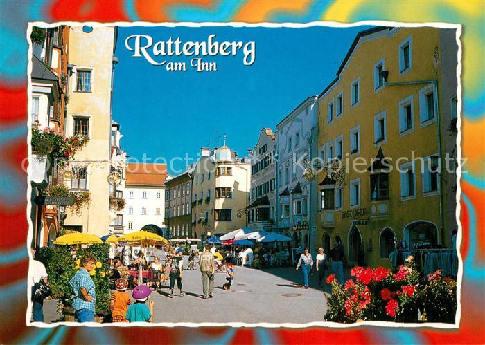 Rattenberg Inn Altstadt StrassenCafes Ladengeschaefte Gaststaette