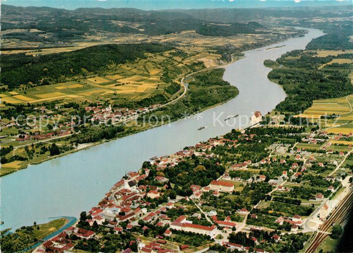 Poechlarn Nibelungenstadt Fliegeraufnahme