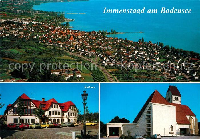 Immenstaad Bodensee Schloss Fliegeraufnahme Hotel Restaurant Kirche