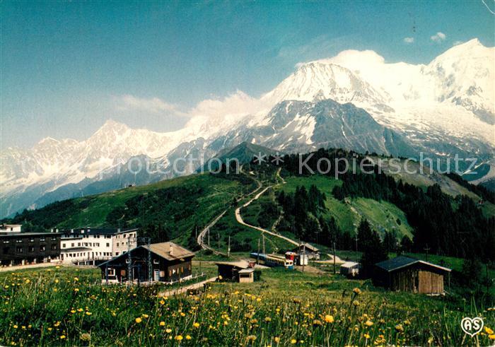 Chamonix Le Prarion et la Chaîne du Mont Blanc