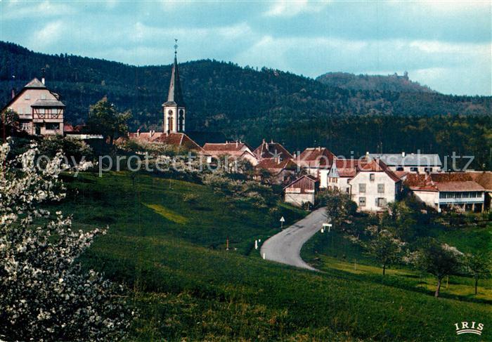 Thannenkirch Vue sur le Haut Koenigsbourg