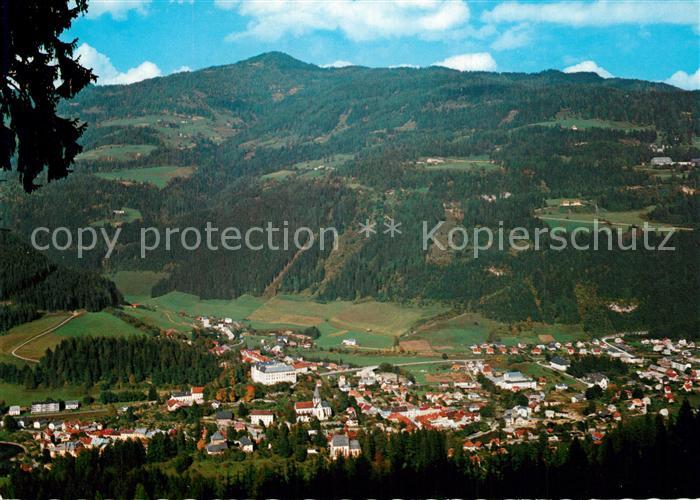 Murau Steiermark Panorama Blick gegen Stolzalpe