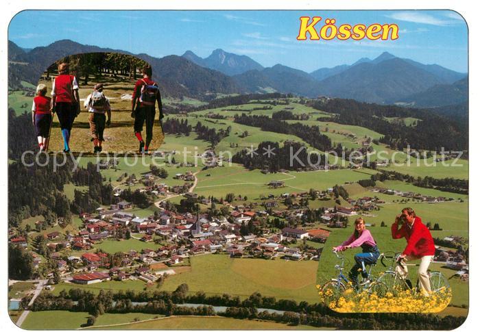 Koessen Tirol Panorama Erholungsort Alpen Wandern Radtouren