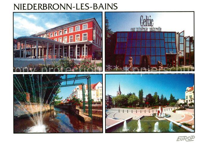 Niederbronn-les-Bains Celtic Bad Park Wasserspiele Kanal