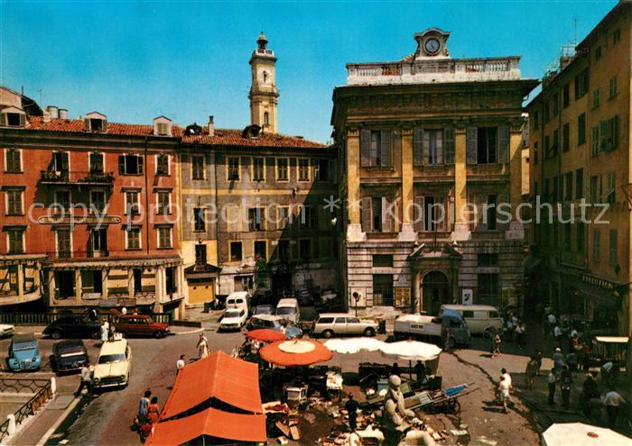 Nice Alpes Maritimes Marché aux Poissons Place Saint Francois Bourse du Travail
