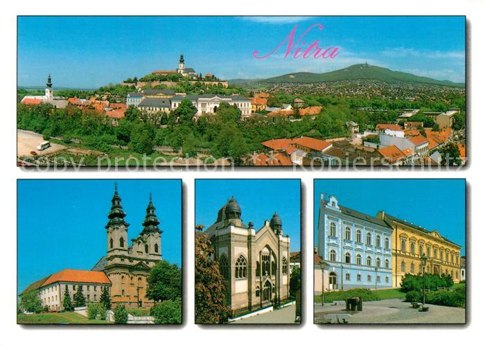Nitra Panorama Kirche Synagoge Knazsky Seminar