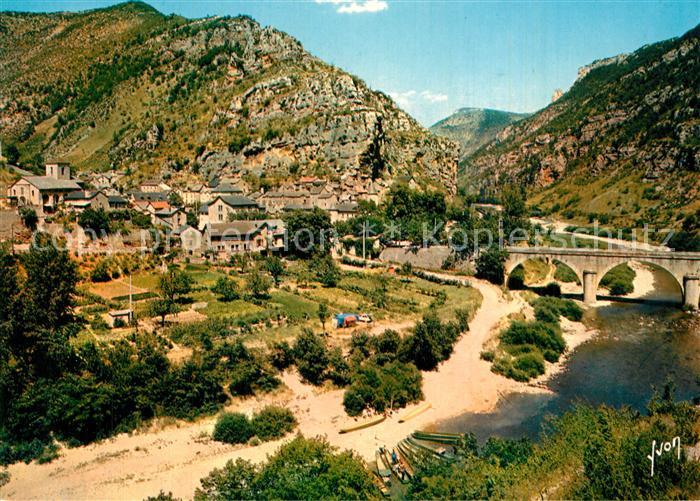 La Malene Les Gorges du Tarn Départ pour la promenade en barque
