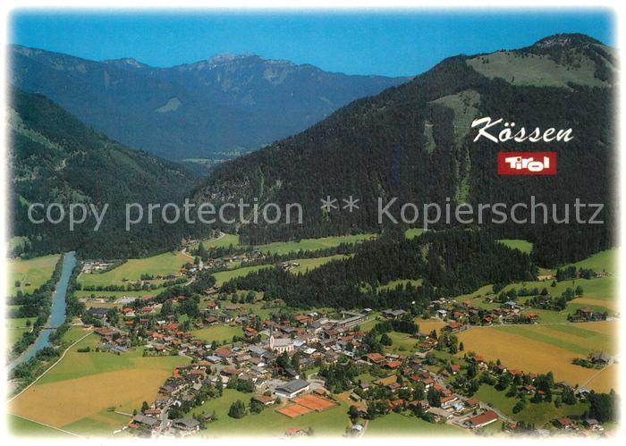 Koessen Tirol Fliegeraufnahme