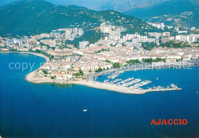 Ajaccio Vue aerienne de la ville