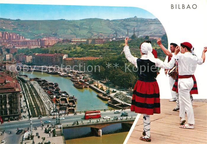 Bilbao Spanien Spanien Puente de la Victoria y ria