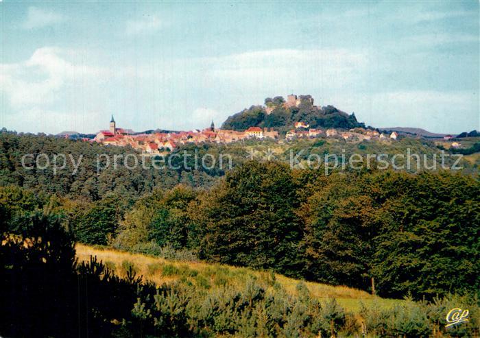 Lichtenberg Vosges Region Vue generale et la forteresse