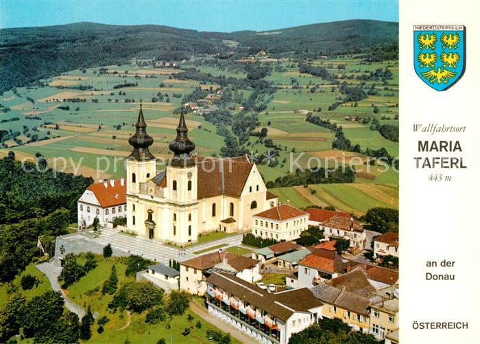 Maria Taferl Barocke Basilika Fliegeraufnahme