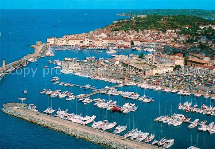 Saint Tropez Var Le Port Vue generale aerienne